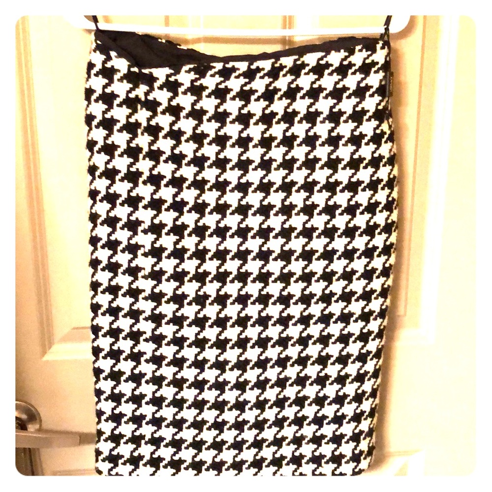 Authentic Versace twill pencil skirt